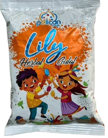 Lily Orange Herbal Gulal